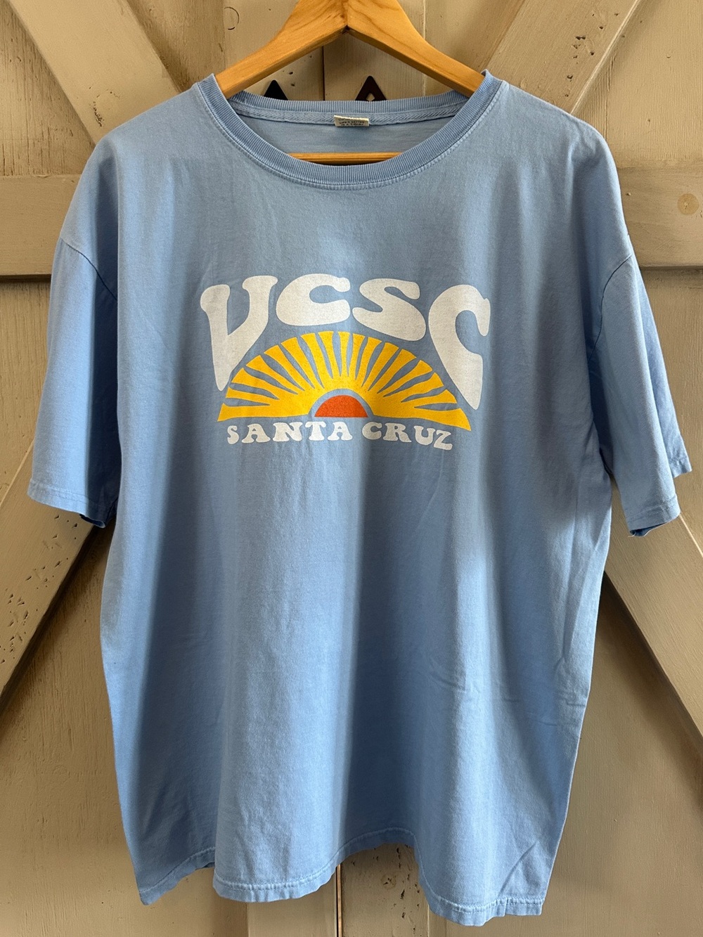 Blue 84 UCSC Santa Cruz California Graphic T-Shirt Size L